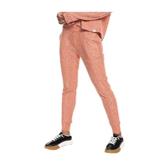 ROXY |  Women’s Lazy Day Cozy Ribbed Jogger Pants Size M | Pockets Lightweight - Picture 1 of 16